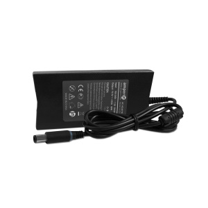 Блок питания (сетевой адаптер) Amperin AI-DL90S для ноутбуков Dell 19.5V 4.62A 7.4pin slim 