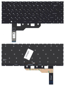 Клавиатура для ноутбука MSI Delta 15 A5EFK MS-15CK черная