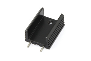 Алюминиевый радиатор TO-220 Mosfet, 20x15x10 мм, 2Pin