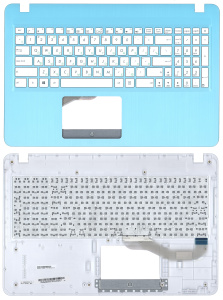 Топкейс для Asus X540 голубой