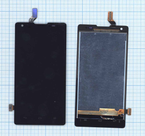 Дисплей для Huawei Ascend G700 черный