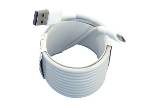 Кабель для зарядки USB - Micro USB  (Super charge), 2m. Белый
