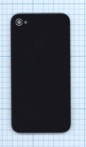 Задняя крышка для iPhone 4S черная