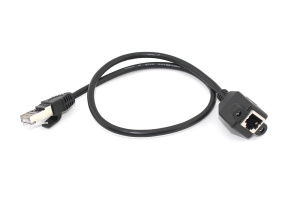 Удлинитель RJ45 папа-мама для монтажа на корпус 0.5 м