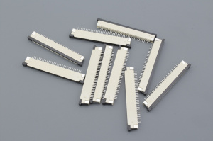 Разъем FPC  Half Coverage Bottom Contact 1.0K-BX-30PWB 30 pin высота 2мм шаг 1мм 10 шт
