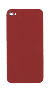 Задняя крышка для iPhone 4/4s (OEM) красная