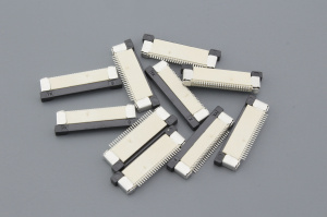 Разъем FPC  Half Coverage Bottom Contact 0.5K-BX-24PWB 24 pin высота 2мм шаг 0,5мм 10 шт