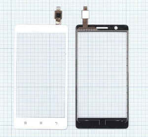 Сенсорное стекло (тачскрин) для Lenovo A536 белое