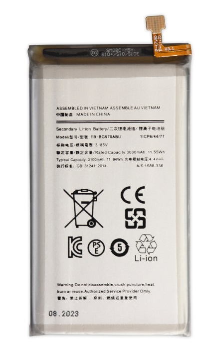 Аккумулятор (батарея) для Samsung Galaxy S10E (SM-G970) EB-BG970ABU 3000mAh VoltPack