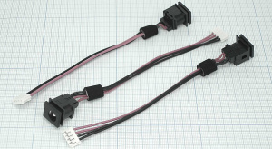 Разъем для ноутбука HY-TOO38 Toshiba Qosmio F10 F15 F20 F25 с кабелем