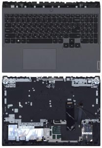 Топкейс для Lenovo Legion 5 Pro-16ACH6 темно-серый