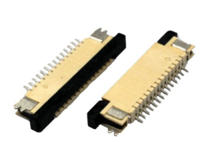 Разъем FPC  Half Coverage Top Contact 0.8K-BS-30PWB 30 pin высота 2мм шаг 0,8мм