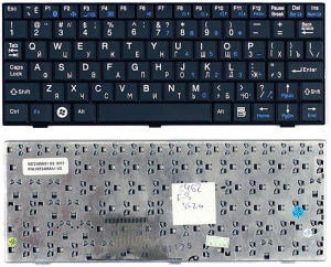 Клавиатура для ноутбука Fujitsu-Siemens Amilo Mini ui 3520 M1010 черная