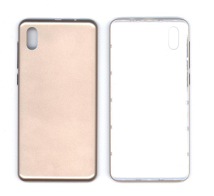 Задняя крышка для Inoi 2 Lite 2019 4G золотая