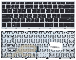Клавиатура для ноутбука HP ProBook 640 G4 645 G4 черная