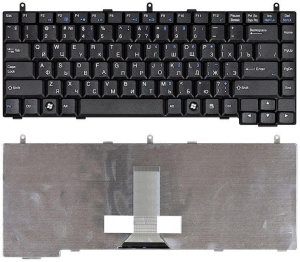 Клавиатура для ноутбука MSI Megabook VR330X VR330XB VR330 черная