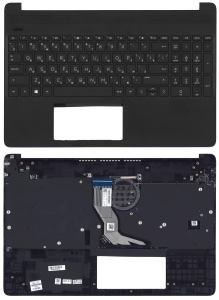 Топкейс для HP 15-EF 15-DY черный