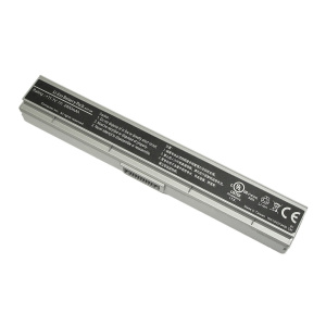Аккумуляторная батарея для ноутбука Asus U6 (A31-U6)  2400mAh серебристая