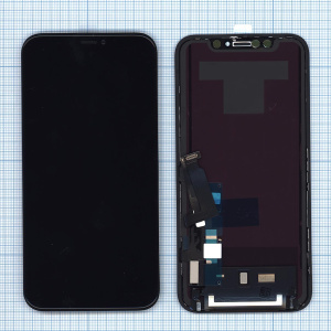 Дисплей для iPhone XR в сборе с тачскрином (Hancai TFT) черный