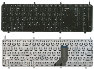 Клавиатура для ноутбука HP Pavilion HDX X18 X18T HDX18 DV8 DV8-1100 DV8-1000 черная