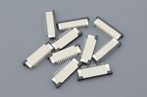 Разъем FPC  Half Coverage Top Contact 1.0K-BS-12PWB 12 pin высота 2мм шаг 1мм 10 шт