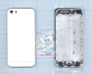 Задняя крышка для iPhone 5S белая