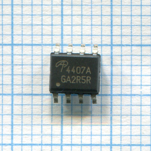 Транзистор AO4407A с разбора
