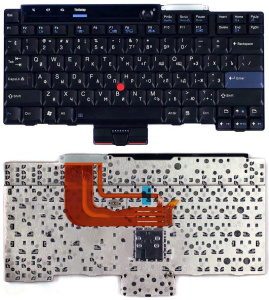Клавиатура для ноутбука Lenovo IBM ThinkPad X300 X301 черная