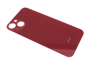 Задняя крышка (стекло) для Apple iPhone 13 красная