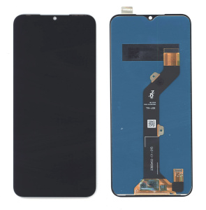 Дисплей для Tecno Spark 7 черный