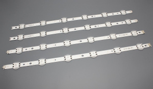 Светодиодная подсветка TV 49" V17 ART3 V1749 L1/R1 LG 49LJ610V, 49UJ675V, 49UJ670V (комплект 4шт)