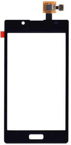 Сенсорное стекло (тачскрин) для LG Optimus L7 P705 черное