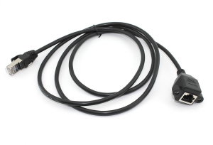 Удлинитель RJ45 папа-мама для монтажа на корпу 1,5 м