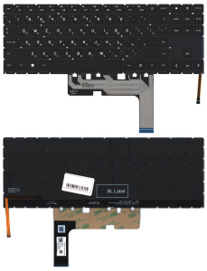 Клавиатура для ноутбука HP Omen 15-EK 15-EN черная