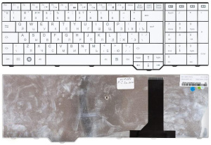 Клавиатура для ноутбука Fujitsu-Siemens Amilo Xa3530 Pi3625 Li3910 Xi3650 белая