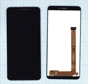 Дисплей для Alcatel 3V 5099D черный