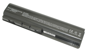 Аккумуляторная батарея для ноутбука HP Pavilion DV4, Compaq CQ40, CQ45 (HSTNN-CB72) 52Wh OEM черная