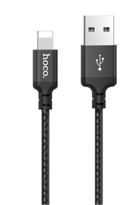 Кабель USB HOCO X14 Times speed USB-Lightning, 2А, 1м, черный