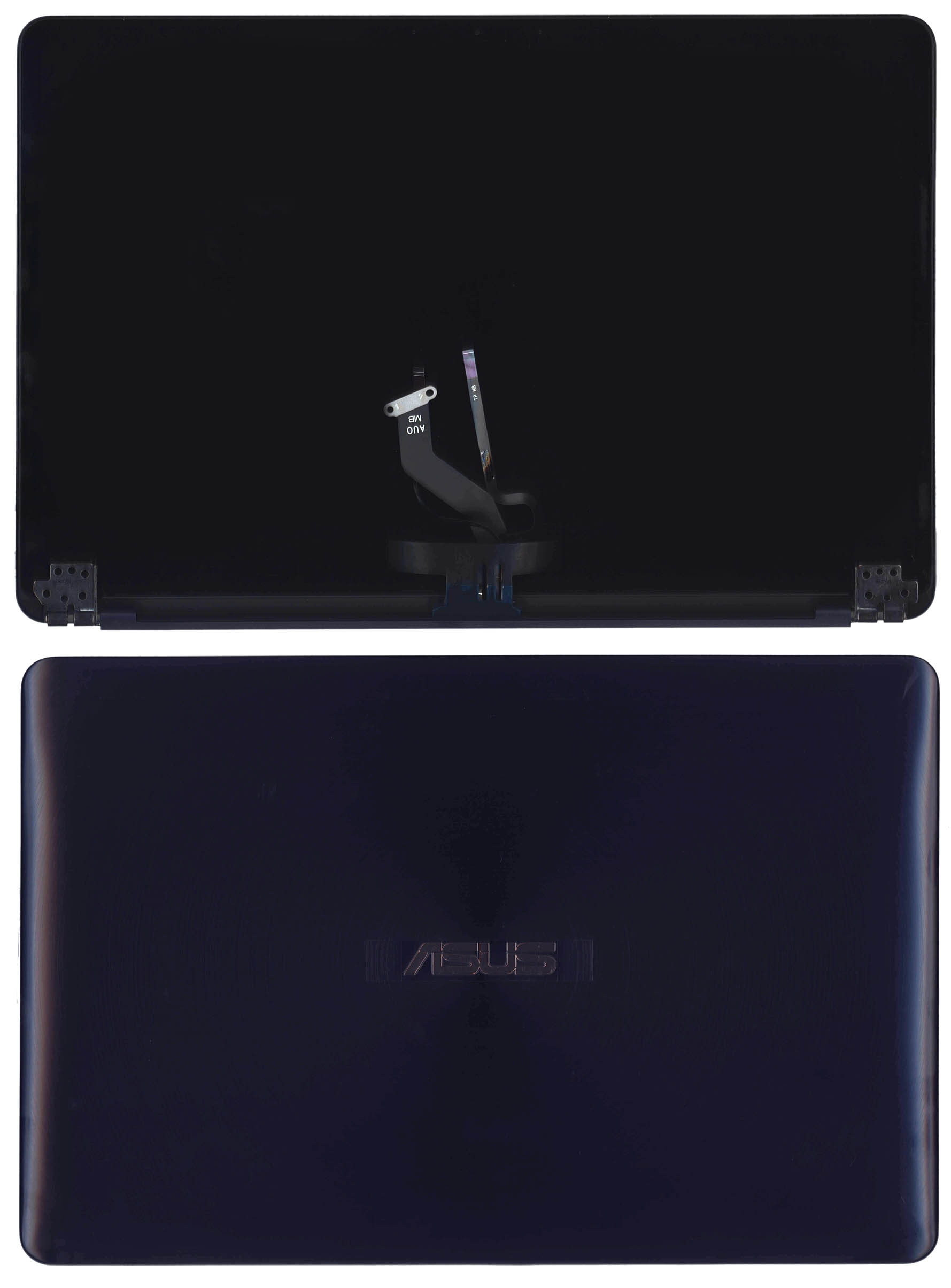 Матрица для Asus Zenbook UX550GD UHD в сборе с крышкой и тачскрином синяя