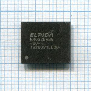 Видеопамять ELPIDA W4032BABG-60-F