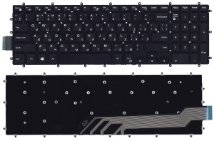 Клавиатура для ноутбука Dell Vostro 15-3583 черная