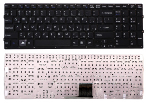 Клавиатура для ноутбука Sony Vaio VPC-EC черная