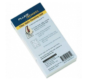 Средство очистки оптоволоконных разъёмов Fluke Networks NFC-CARDS-5PK, 5 шт