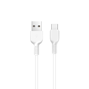 Кабель USB HOCO X20 Flash, USB - Type-С, 2А, 2м, белый