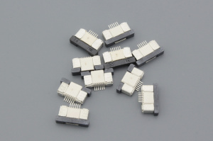 Разъем FPC  Half Coverage Top Contact 0.5K-BS-6PWB 6 pin высота 2мм шаг 0,5мм 10 шт
