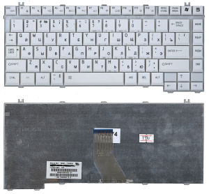 Клавиатура для ноутбука Toshiba Qosmio F20 F25 F30 G20 G25 G30 G35 белая