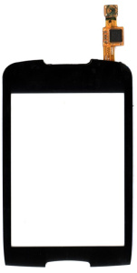 Сенсорное стекло (тачскрин) для Samsung Galaxy Mini GT-S5570 черное