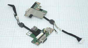 Разъем для ноутбука HY-AC035 Acer Aspire 3410 3810 с VGA платой и кабелем