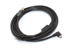 Кабель USB  Type A на Mini USB угол влево  3 м