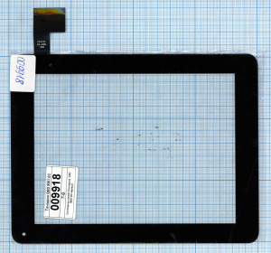 Сенсорное стекло (тачскрин) QSD 8007-03 черное